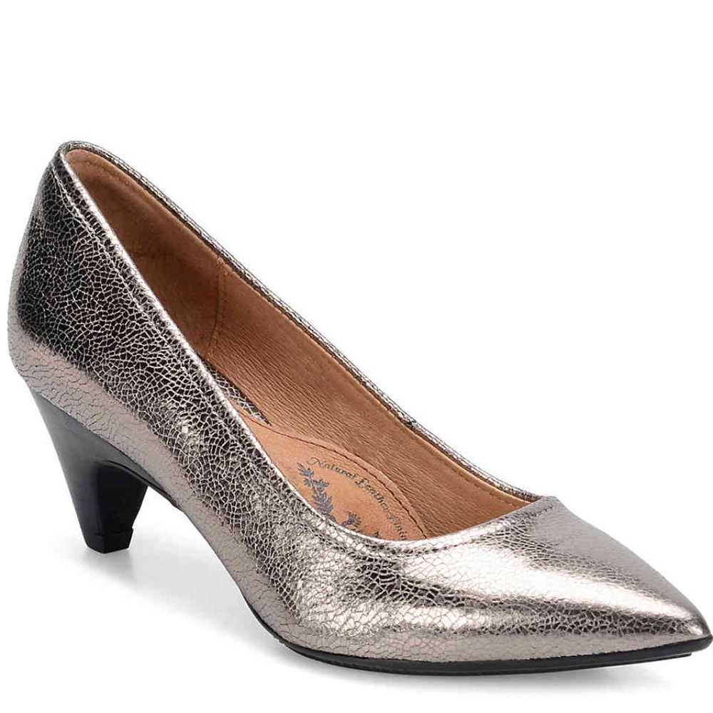 Sofft Alteesa Pump- Gorgeous Metallic, Silver/Gold